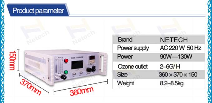 портативный коммерчески генератор озона 6g для генераторов больницы o3