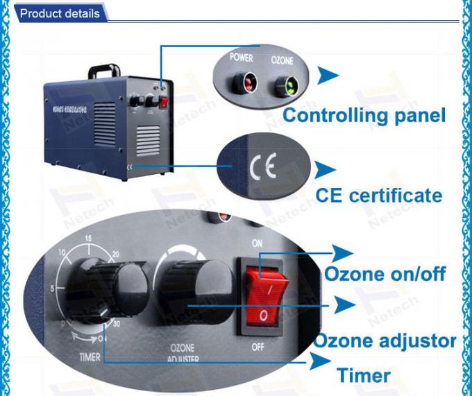 Сертификат 3g/hr CE к регулируемому очистителю воздуха генератора озона выхода озона 7g/hr