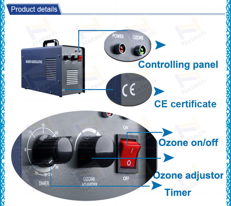 3g 5g 6g 7g Air Source Cold Corona Discharge Ozone Generator